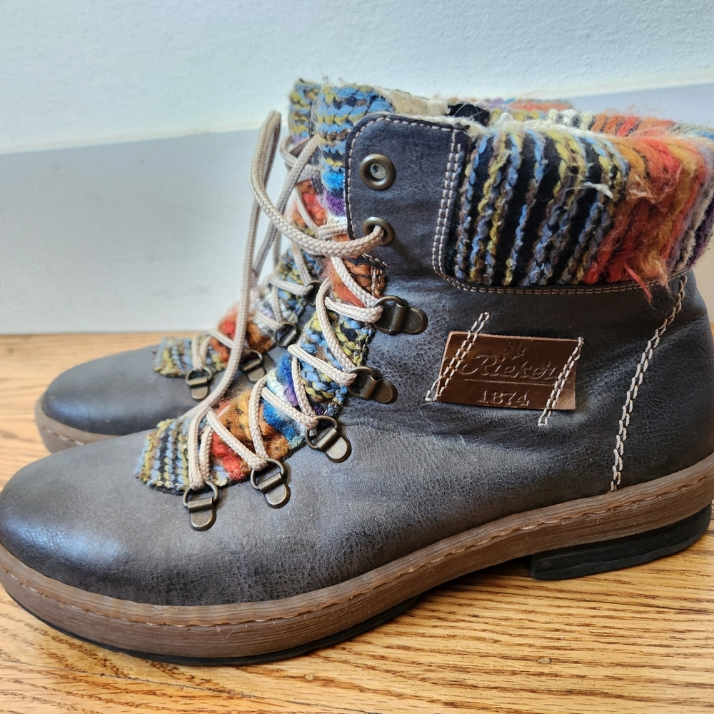 Reiker Felicitas 43 Wool Lined Hiking Boots W9.5/EU41